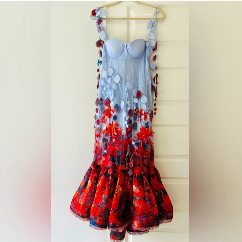 Gorgeous Cotton and Linen Gown worn only once